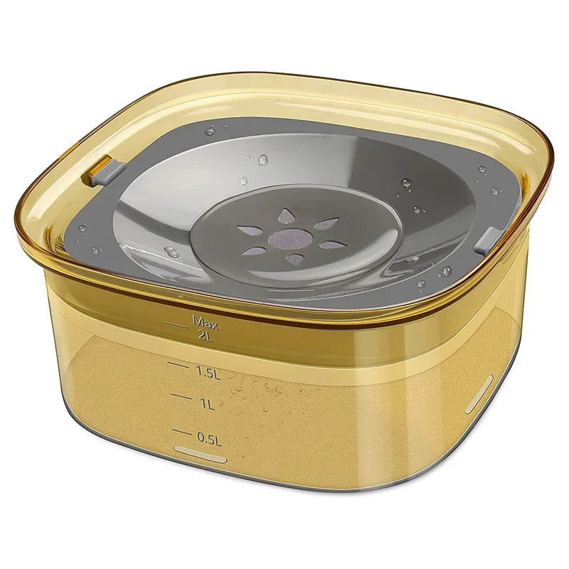 Gamelle flottante chiens et chats, 2 L, anti-éclaboussures