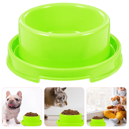 Gamelles pour chien et chat, distributeur de nourriture pour animaux de compagnie, mangeoire anti-fourmis et anti-eau, gamelle pour chiots, gamelle d'extérieur en acier inoxydable pour chiens
