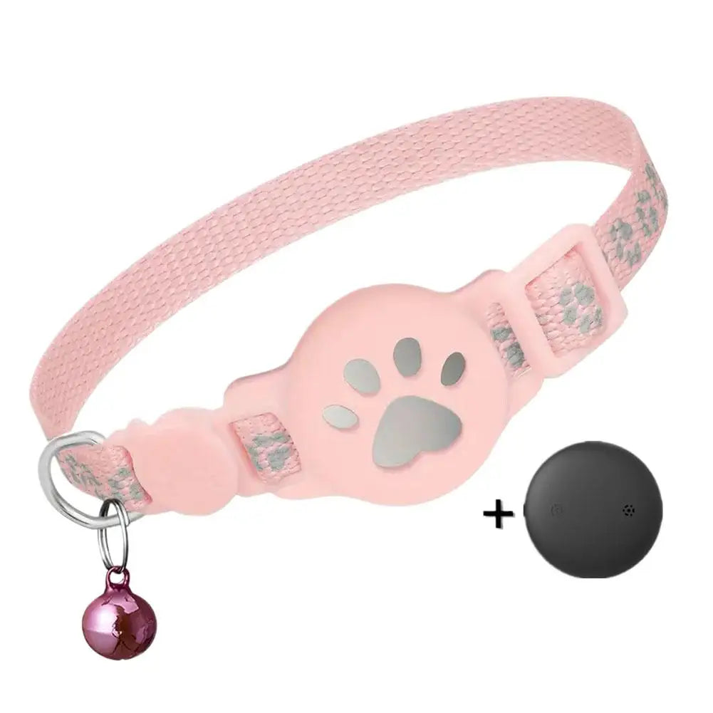 Collier de suivi GPS réfléchissant pour chat, dispositif de localisation pour animaux de compagnie, anti-perte, recherche de chaton, accessoires de suivi étanches