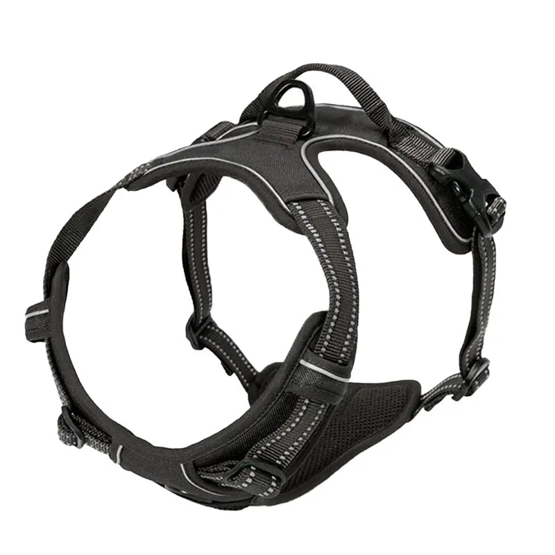 Nouveau harnais réfléchissant pour chiens de grande et moyenne taille. Harnais de poitrine pour chiens. Laisse sans dos et accessoire pour animaux.