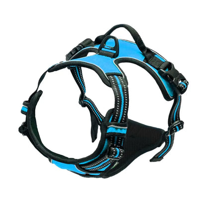 Nouveau harnais réfléchissant pour chiens de grande et moyenne taille. Harnais de poitrine pour chiens. Laisse sans dos et accessoire pour animaux.