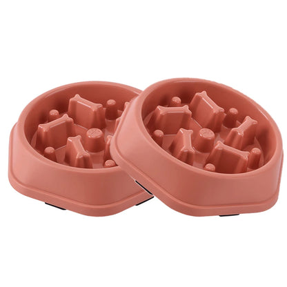 Gamelles à alimentation lente pour chiens, anti-étouffement, antidérapantes, pour petits et moyens chiens.