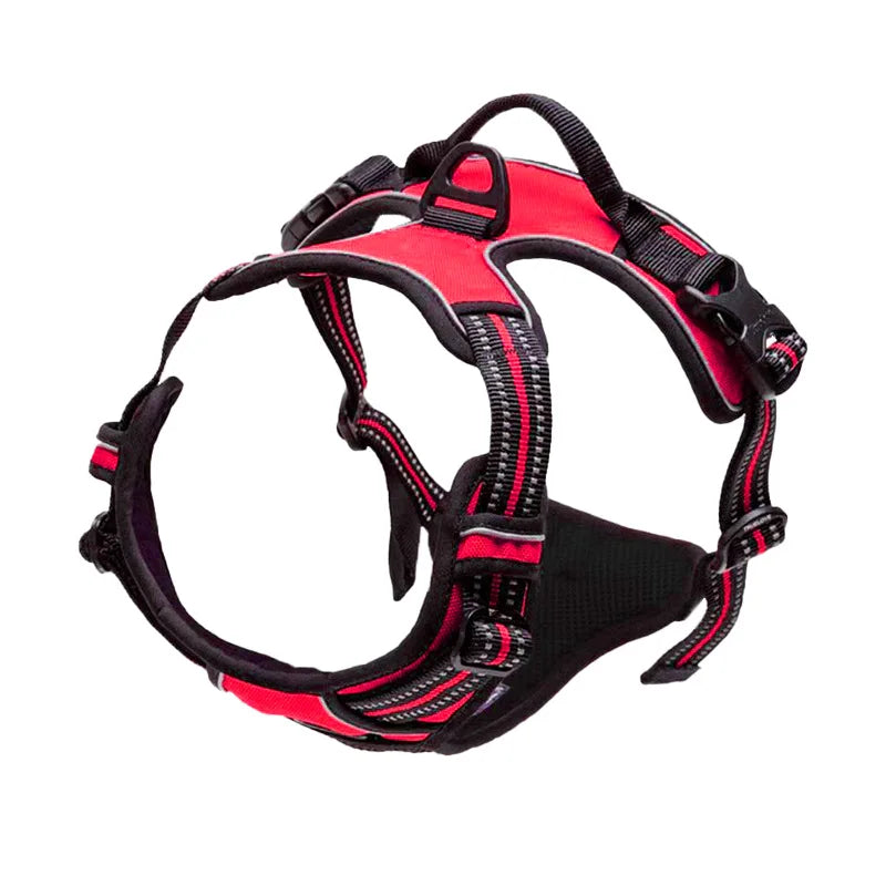 Nouveau harnais réfléchissant pour chiens de grande et moyenne taille. Harnais de poitrine pour chiens. Laisse sans dos et accessoire pour animaux.