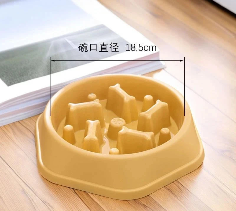 Gamelles à alimentation lente pour chiens, anti-étouffement, antidérapantes, pour petits et moyens chiens.