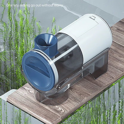 Distributeur automatique de nourriture pour poissons, granulés d'alimentation pour aquarium, minuterie LCD, machine d'alimentation automatique pour aquarium