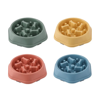 Gamelles à alimentation lente pour chiens, anti-étouffement, antidérapantes, pour petits et moyens chiens.