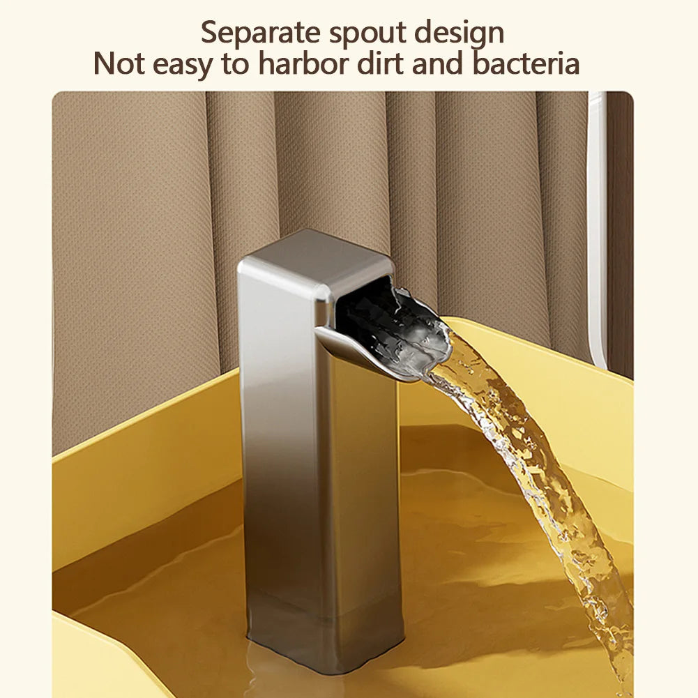 Fontaine à eau pour chat avec pompe silencieuse, distributeur de filtre à eau pour chien, fontaine USB anti-brûlure à sec pour animaux de compagnie, fontaine pour chat pour chats d'intérieur