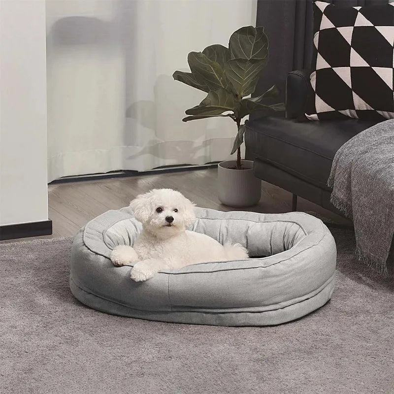 Canapé-lit moderne pour chats et chiens, sac de couchage, niche pour grands chiens, lit de massage, petite maison, lits coussinés, Pet Pro