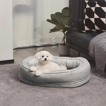 Canapé-lit moderne pour chats et chiens, sac de couchage, niche pour grands chiens, lit de massage, petite maison, lits coussinés, Pet Pro