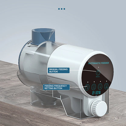 Distributeur automatique de nourriture pour poissons, granulés d'alimentation pour aquarium, minuterie LCD, machine d'alimentation automatique pour aquarium