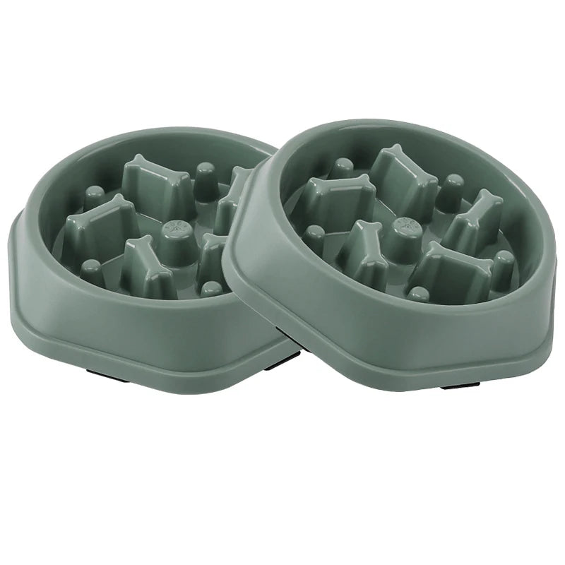 Gamelles à alimentation lente pour chiens, anti-étouffement, antidérapantes, pour petits et moyens chiens.