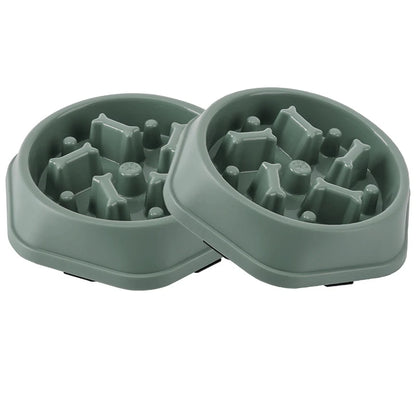 Gamelles à alimentation lente pour chiens, anti-étouffement, antidérapantes, pour petits et moyens chiens.