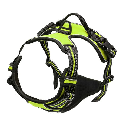 Nouveau harnais réfléchissant pour chiens de grande et moyenne taille. Harnais de poitrine pour chiens. Laisse sans dos et accessoire pour animaux.