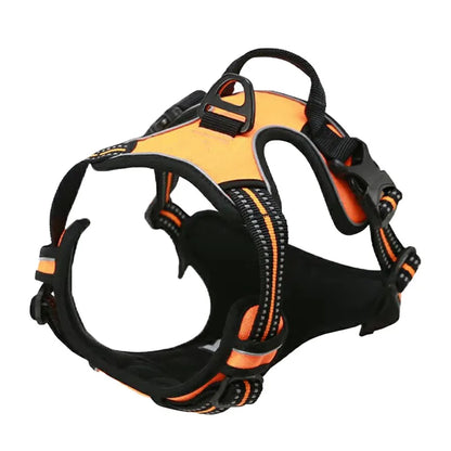 Nouveau harnais réfléchissant pour chiens de grande et moyenne taille. Harnais de poitrine pour chiens. Laisse sans dos et accessoire pour animaux.