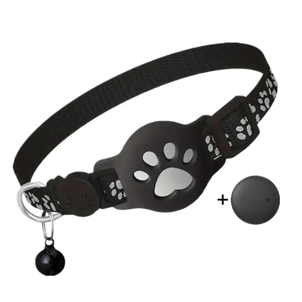 Collier de suivi GPS réfléchissant pour chat, dispositif de localisation pour animaux de compagnie, anti-perte, recherche de chaton, accessoires de suivi étanches
