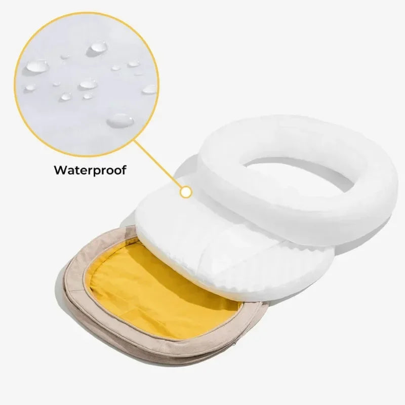 Canapé-lit moderne pour chats et chiens, sac de couchage, niche pour grands chiens, lit de massage, petite maison, lits coussinés, Pet Pro