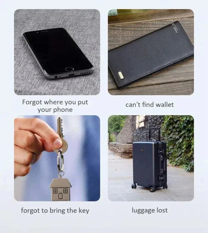 Mini système de suivi GPS 2025, application Find My Air Tag, localisateur Bluetooth intelligent, sac de recherche d'enfant, collier anti-perte pour animaux de compagnie avec traceur