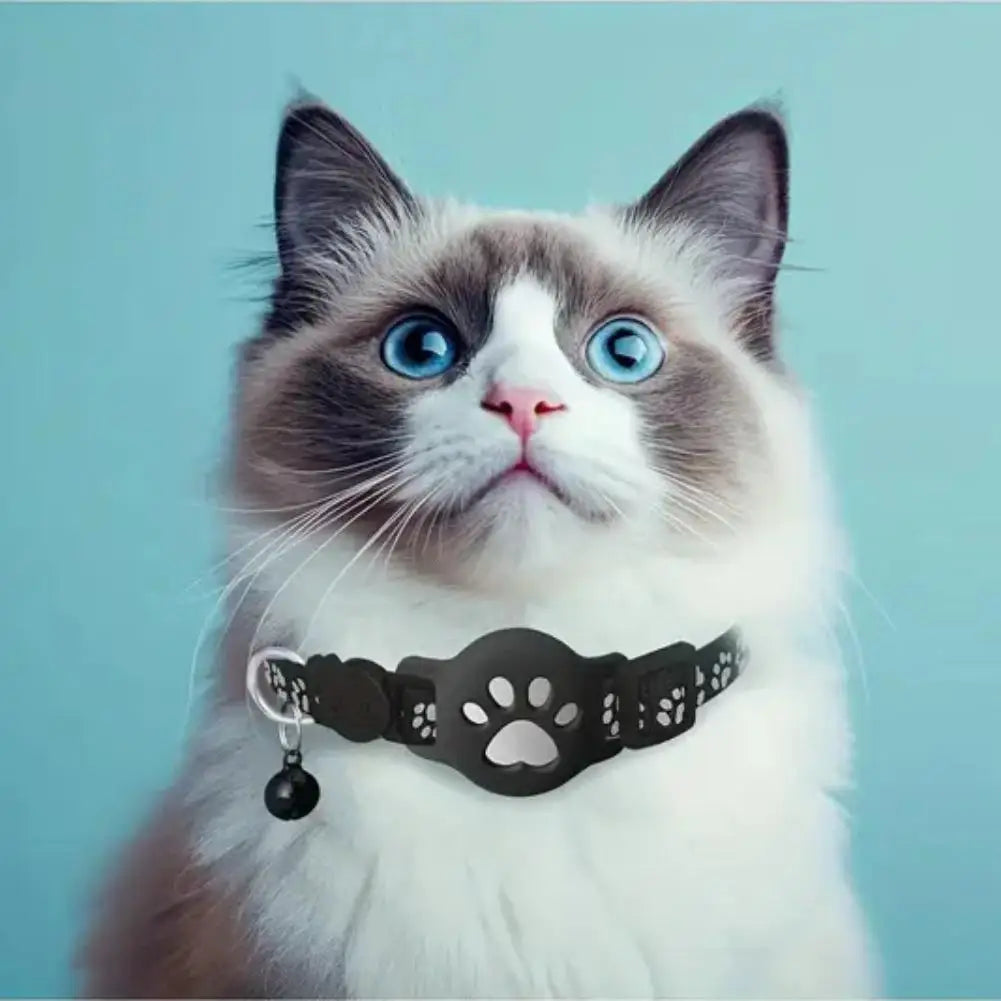 Collier de suivi GPS réfléchissant pour chat, dispositif de localisation pour animaux de compagnie, anti-perte, recherche de chaton, accessoires de suivi étanches