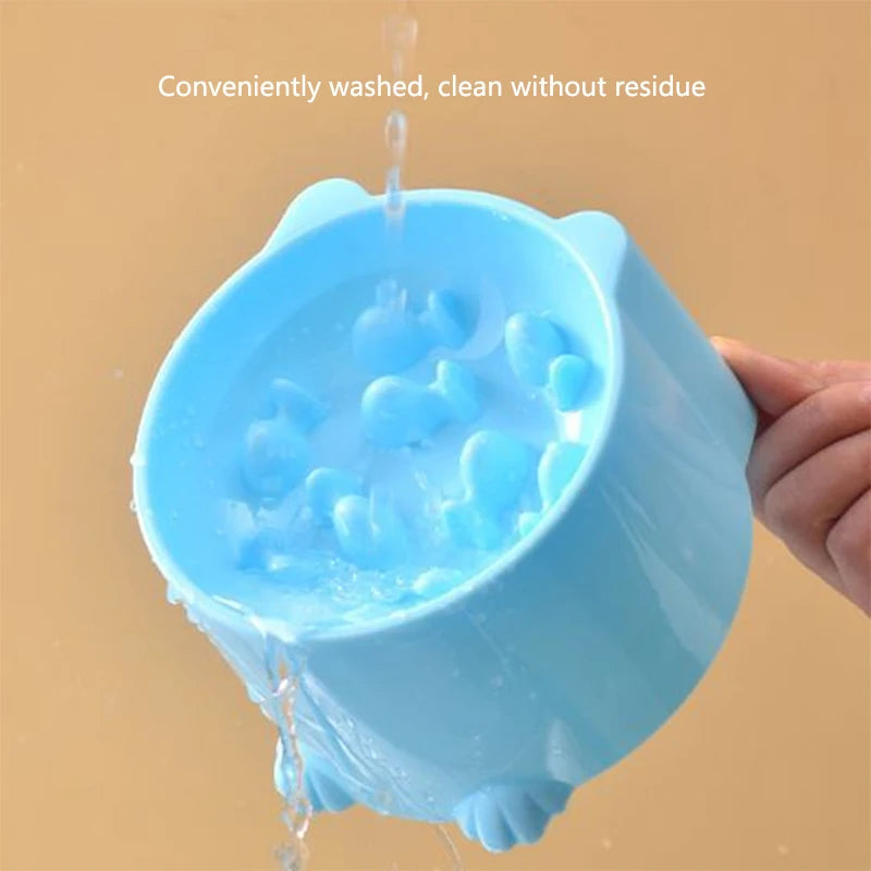 Gamelle anti-étouffement pour chien et chat, petit format, protection du cou, dispositif d'alimentation pour chat et chien, fournitures pour animaux de compagnie