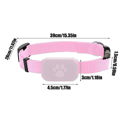 Collier GPS pour chats et chatons avec suivi, protection de sécurité, batterie longue durée, fournitures de localisation pour animaux de compagnie