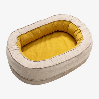 Canapé-lit moderne pour chats et chiens, sac de couchage, niche pour grands chiens, lit de massage, petite maison, lits coussinés, Pet Pro