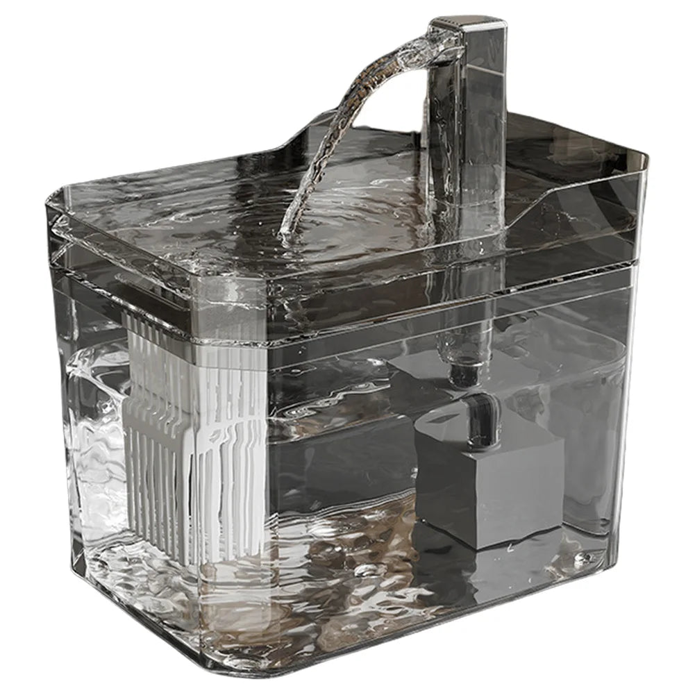 Fontaine à eau pour chat avec pompe silencieuse, distributeur de filtre à eau pour chien, fontaine USB anti-brûlure à sec pour animaux de compagnie, fontaine pour chat pour chats d'intérieur