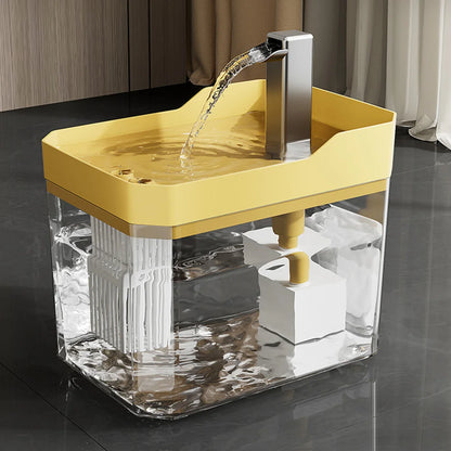 Fontaine à eau pour chat avec pompe silencieuse, distributeur de filtre à eau pour chien, fontaine USB anti-brûlure à sec pour animaux de compagnie, fontaine pour chat pour chats d'intérieur