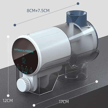 Distributeur automatique de nourriture pour poissons, granulés d'alimentation pour aquarium, minuterie LCD, machine d'alimentation automatique pour aquarium