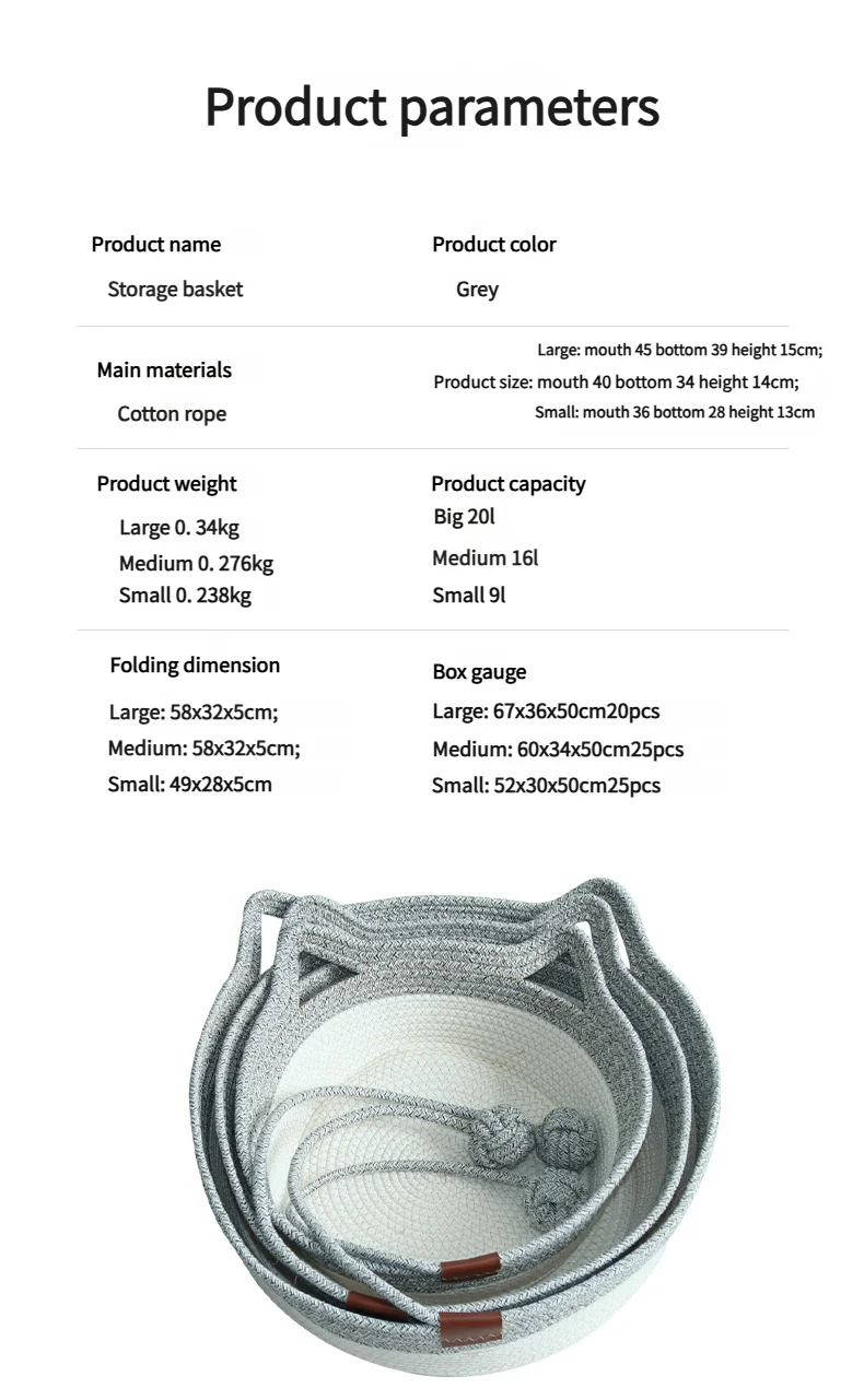 Nid pour chat tissé en pain cuit à la vapeur en forme d'oreille de chat, joli coussin pour chat en corde de coton, lit universel quatre saisons pour animaux de compagnie