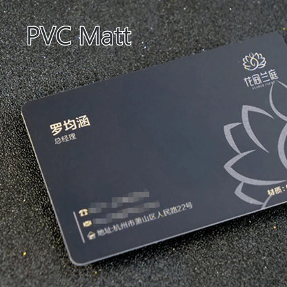 Cartes de visite NFC personnalisées Badge intelligent Étiquettes NFC Carte de visite électronique, matériau PVC imperméable et durable