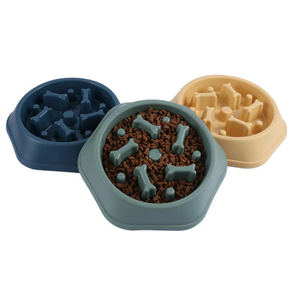 Gamelles à alimentation lente pour chiens, anti-étouffement, antidérapantes, pour petits et moyens chiens.