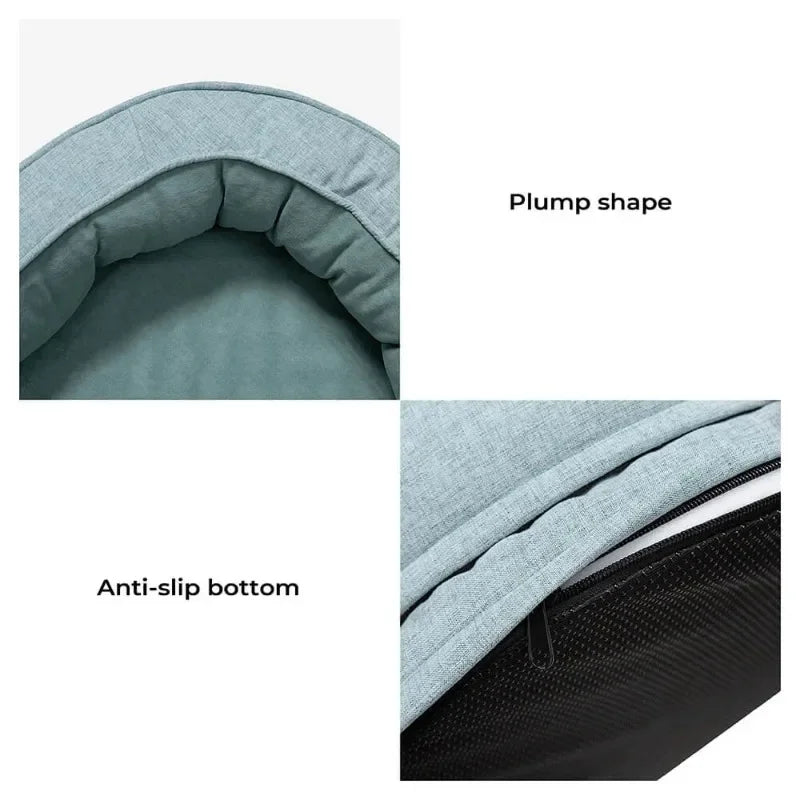 Canapé-lit moderne pour chats et chiens, sac de couchage, niche pour grands chiens, lit de massage, petite maison, lits coussinés, Pet Pro
