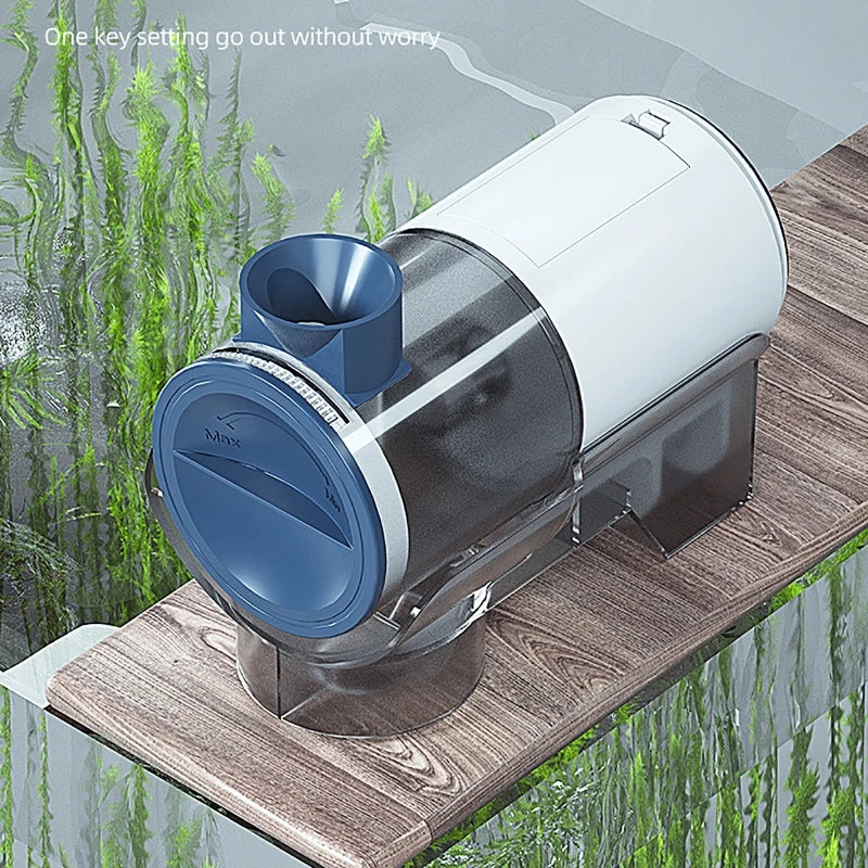 Distributeur automatique de nourriture pour poissons, granulés d'alimentation pour aquarium, minuterie LCD, machine d'alimentation automatique pour aquarium