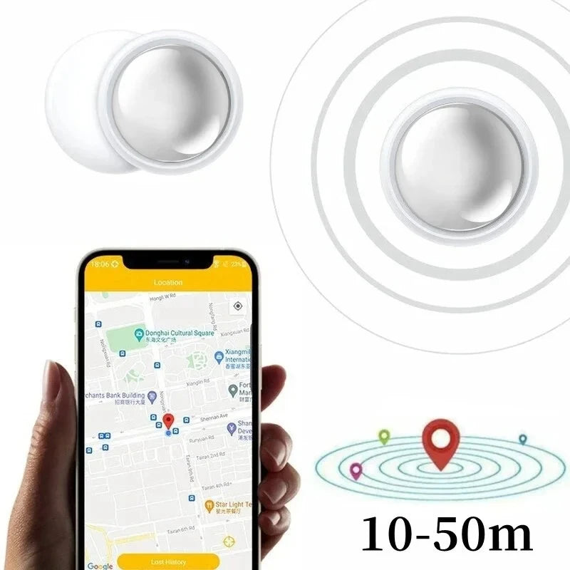 Mini système de suivi GPS 2025, application Find My Air Tag, localisateur Bluetooth intelligent, sac de recherche d'enfant, collier anti-perte pour animaux de compagnie avec traceur