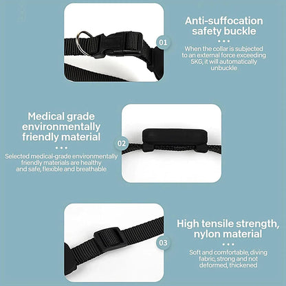 Collier GPS pour chats et chatons avec suivi, protection de sécurité, batterie longue durée, fournitures de localisation pour animaux de compagnie
